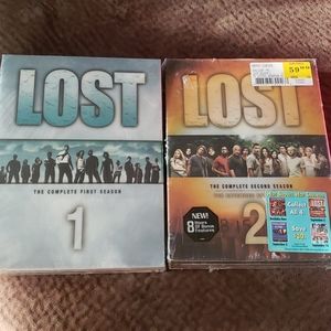 Lost on DVD season 1 & 2 unopened.